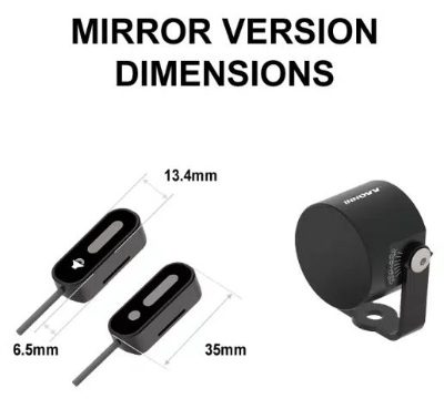 Innovv Third Eye Radar System - Mirror Version 