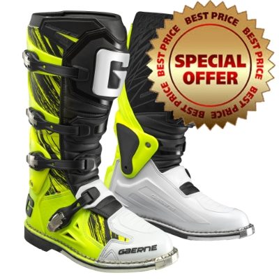 Gaerne FastBack MX Boots - Flo Yellow