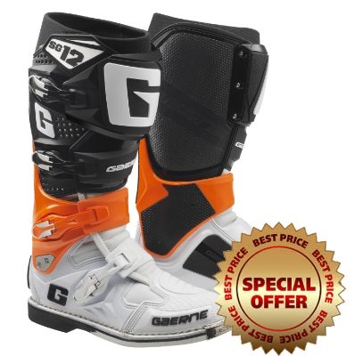 Gaerne SG12 Orange/Black/White MX Boots