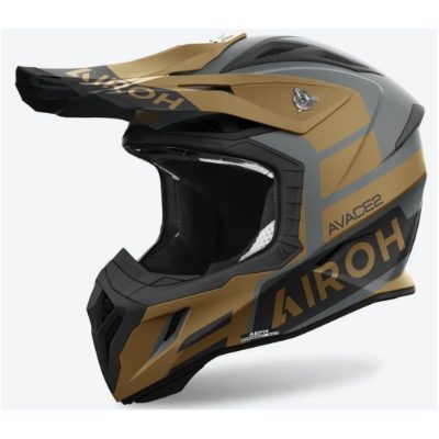 Airoh Aviator Ace 2 Snake Matt Gold MX Helmet