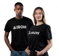 AIROH BLACK T- SHIRTS