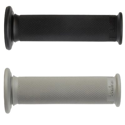 Domino Soft Trials Grips - Black or Grey - Closed Ends