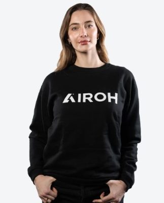 AIROH BLACK SWEAT SHIRT