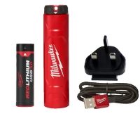 MILWAUKEE L4NRG-301 BATTERY & CHARGER