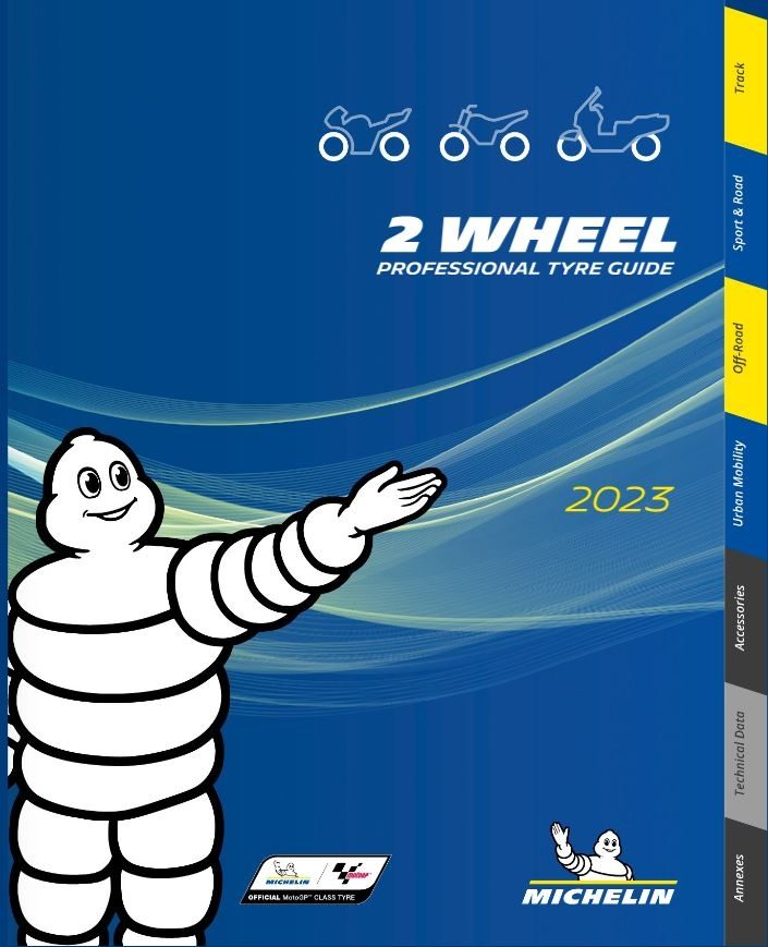 Michelin 2023 Tyre Guide Book Malcolm Rathmell Sports Ltd