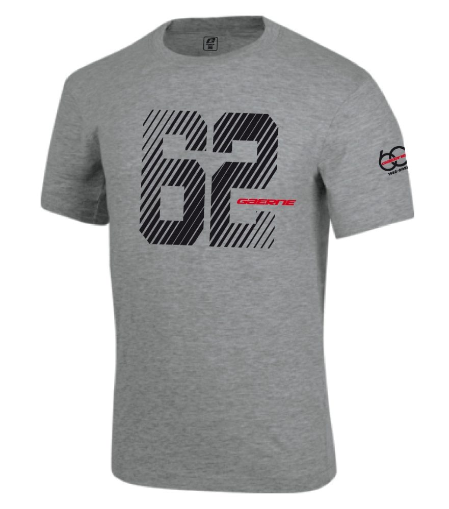 Gaerne G.62 Grey T-Shirt - Malcolm Rathmell Sports Ltd