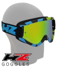 HZ VICTORY LIME MX GOGGLES