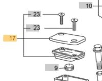 SHERCO END BREMBO RES.CAP/SEAL/SCREW KIT