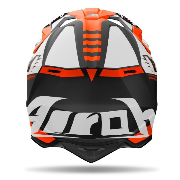 Airoh Wraaap Feel Orange Matt MX Helmet