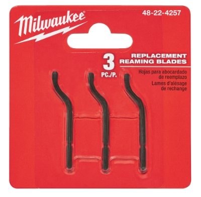 MILWAUKEE REAMING BLADES PACK OF 3