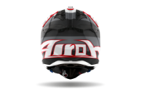 Airoh Aviator 3 Monach Grey/Red Matt MX Helmet