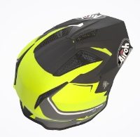Airoh TRRS Keen Matt Yellow Trials Helmet