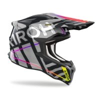 Airoh Strycker Brave Grey Gloss MX Helmet