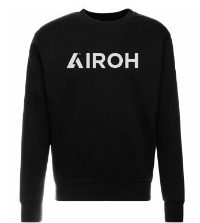 AIROH BLACK SWEAT SHIRT