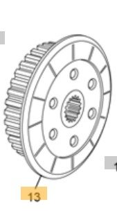 SHERCO END 2T ADLER CLUTCH - PRESSURE PLATE