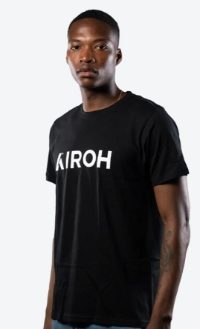 AIROH BLACK T- SHIRTS