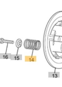 SHERCO 2.5/3.0i END CLUTCH SPRING