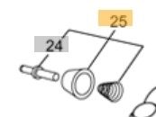 SHERCO SPRING GUIDE FRONT BRAKE M/CYL BREMBO