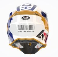 Airoh Twist 2.0 Lift White/Blue Gloss MX Helmet