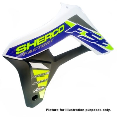 SHERCO RADIATOR SIDE PANEL - R - END IPD FACTORY 2019