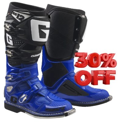 Gaerne SG12 Blue/Black MX Boots