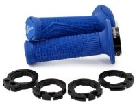 Domino D100 Blue D-Lock Grips W/Push-Pull Pulley