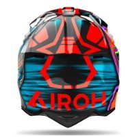 Airoh Wraaap Cyber Orange Gloss MX Helmet
