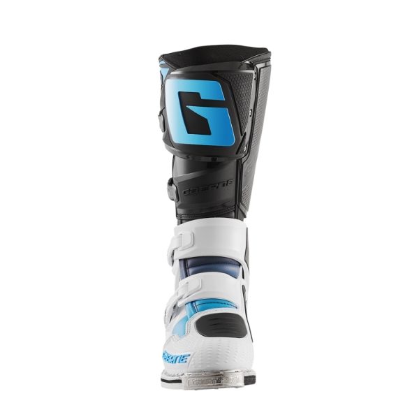 Gaerne SG12 Black/White/Coral Blue MX Boots