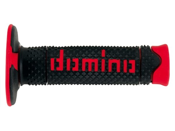 DOMINO NEW MX GRIPS - BLACK/RED
