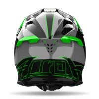 Airoh Twist 3 Shard Green Gloss MX Helmet
