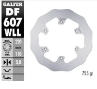 GALFER DF607WLL 220x5mm SOLID WAVE REAR DISC