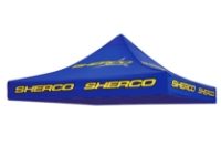 SHERCO AWNING TOP - COVER ONLY-BLUE SHERCO 3M X 3M