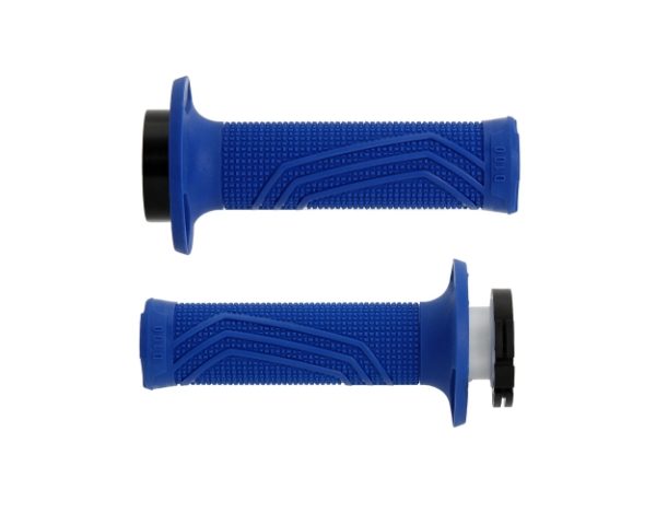 Domino D100 Blue D-Lock Grips W/Push-Pull Pulley
