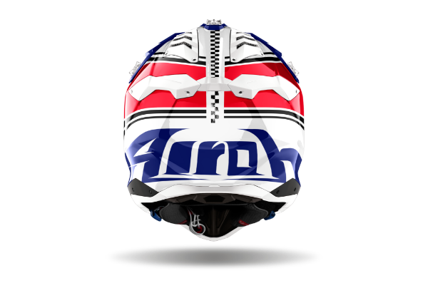 Airoh Aviator 3 Hima Red Gloss MX Helmet