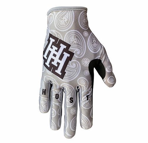 Hostile Bandana Grey Strapless Series Gloves