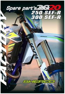 2020 SEF250 300 Spare Parts Book Cover
