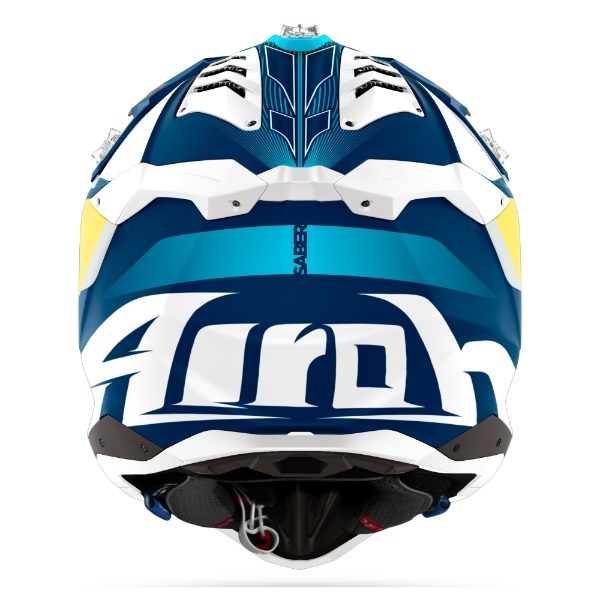 Airoh Aviator 3 Saber Blue Matt MX Helmet 22:06