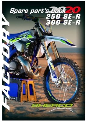 2020 SE250 300 Parts Book Cover