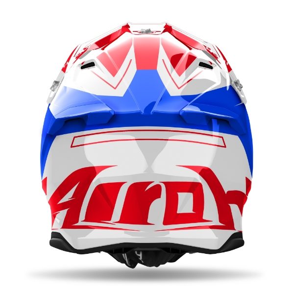Airoh Twist 3 Dizzy Blue/Red Gloss MX Helmet