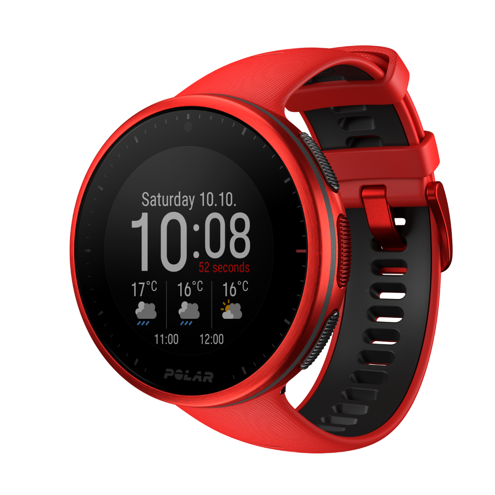 POLAR Vantage M (Red, Med/Large) – The Wearables Store