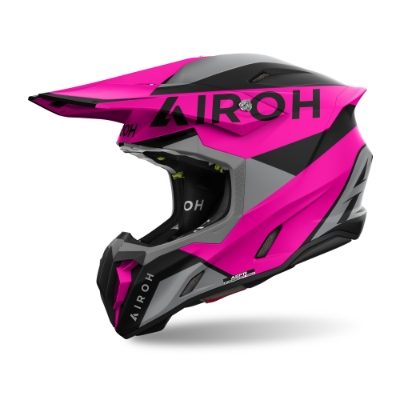 Airoh Twist 3 King Matt Pink MX Helmet