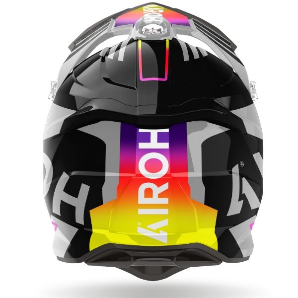 Airoh Strycker Brave Grey Gloss MX Helmet