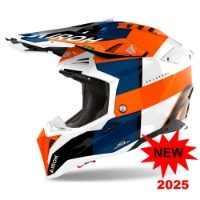 Airoh Aviator 3 Monach Orange Gloss MX Helmet