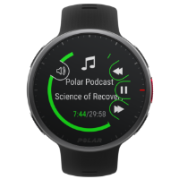 Polar Vantage V2+HR Watch - Black