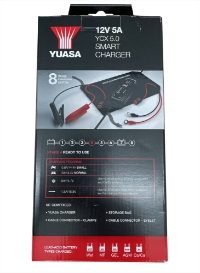 YUASA YCX5.0 12V 5A SMART BATTERY CHARGER 8