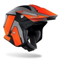 Airoh TRRS Pure Matt Orange Trials Helmet