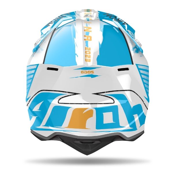 Airoh Wraaap Six Days Argentina 2023 Gloss MX Helmet