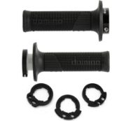 Domino D100 Black D-Lock Grips W/Push-Pull Pulley